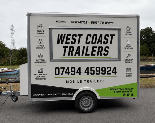 Catering trailer burger - burger, mobile