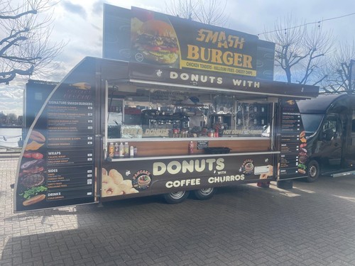 Coffee trailer mobile food - coffee, trailer,