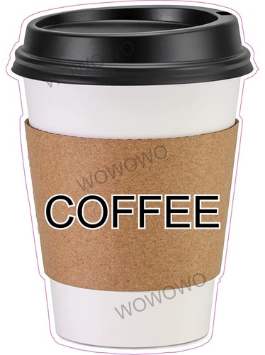 Ice cream van sticker coffee - cream,