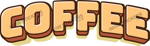 Catering coffee text sticker - catering, a